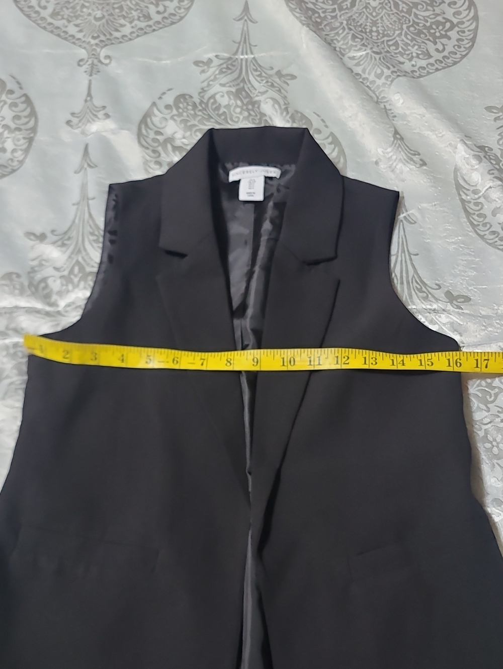 Sincerely Jules  Sleeveless Blazer Vest Size Small - Picture 5 of 8